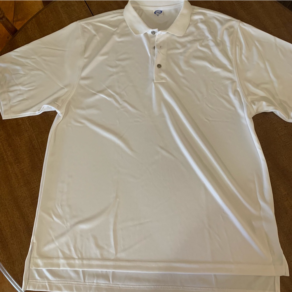 Vapor Apparel Men's White Polo Shirt